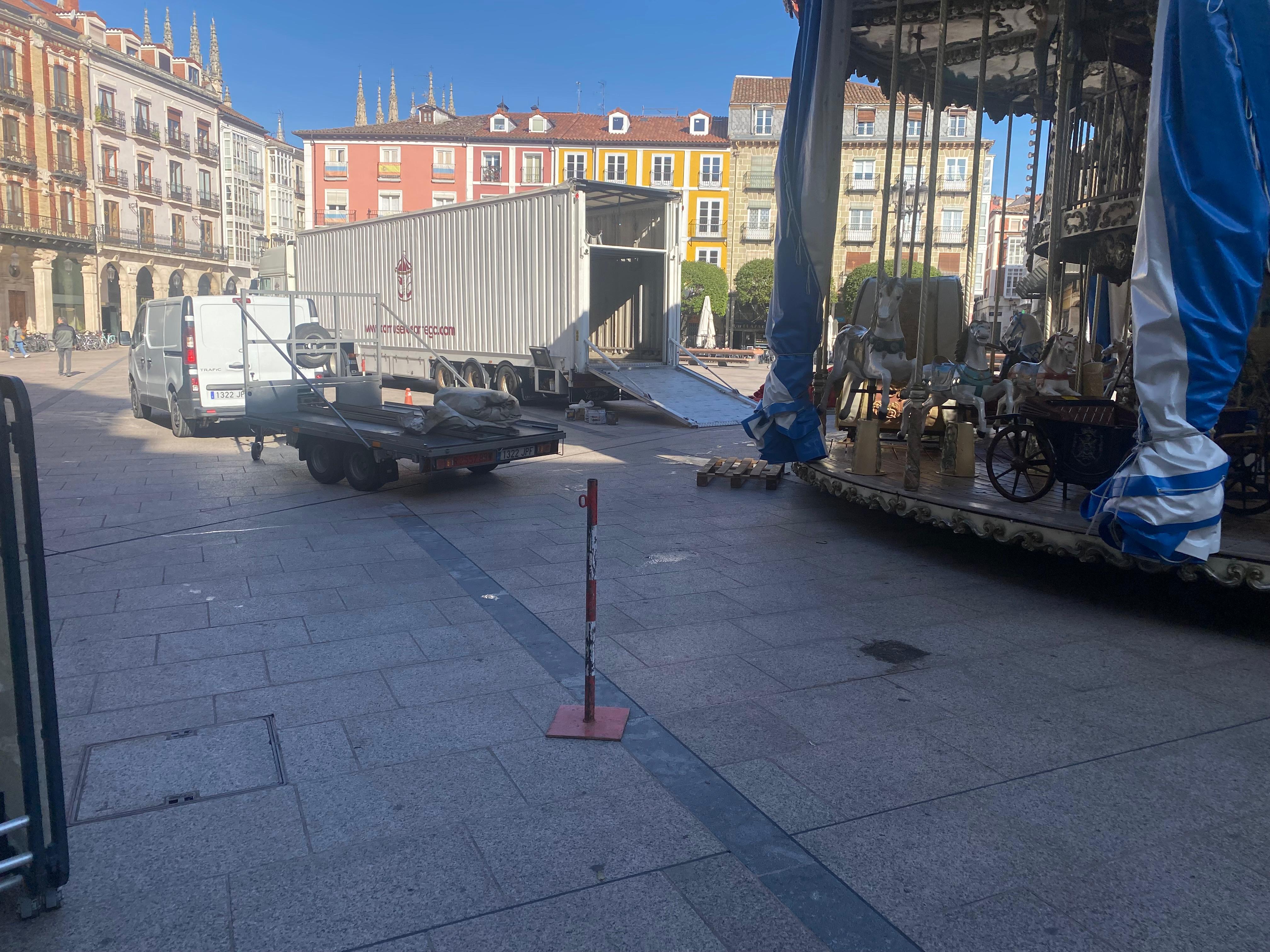 Camión plaza mayor
